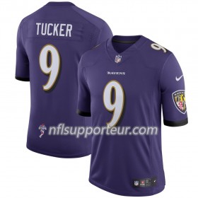 Maillot Homme Baltimore Ravens Justin Tucker 9 Nike Pourpre